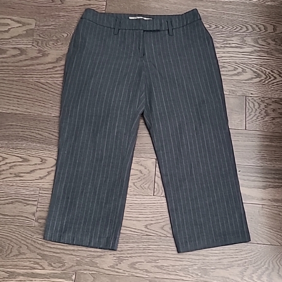 2/$25 Pinstripe Capri pants. Size 5 - Picture 1 of 7